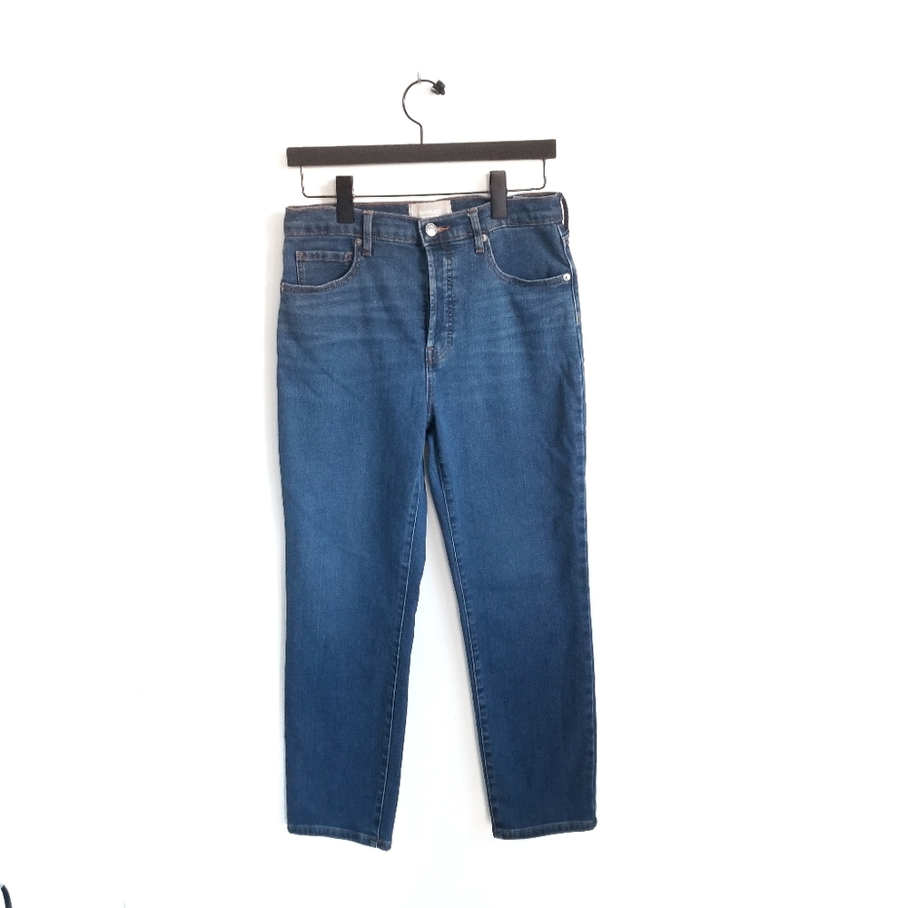 Everlane High-Rise Slim Straight Ankle Jeans S 30